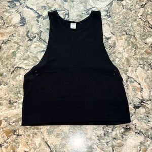 Adidas Compression Cropped Tank Top - Size Small